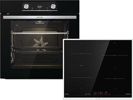 Einbauherd/Backofen Black Steam Set (BOSX6737E06BG + ECT43X)